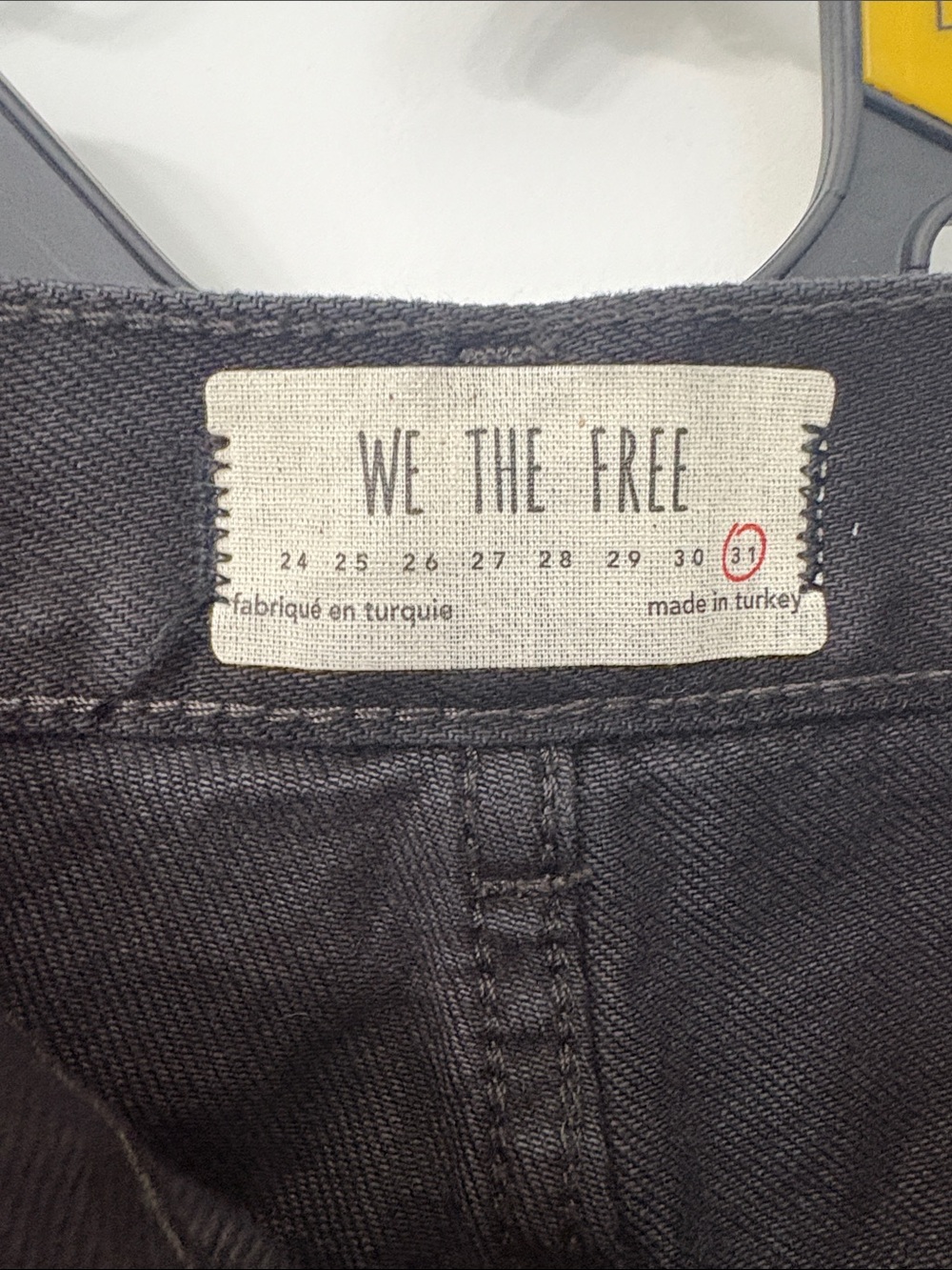 Free People Maggie Mid Rise Straight Women's Jeans